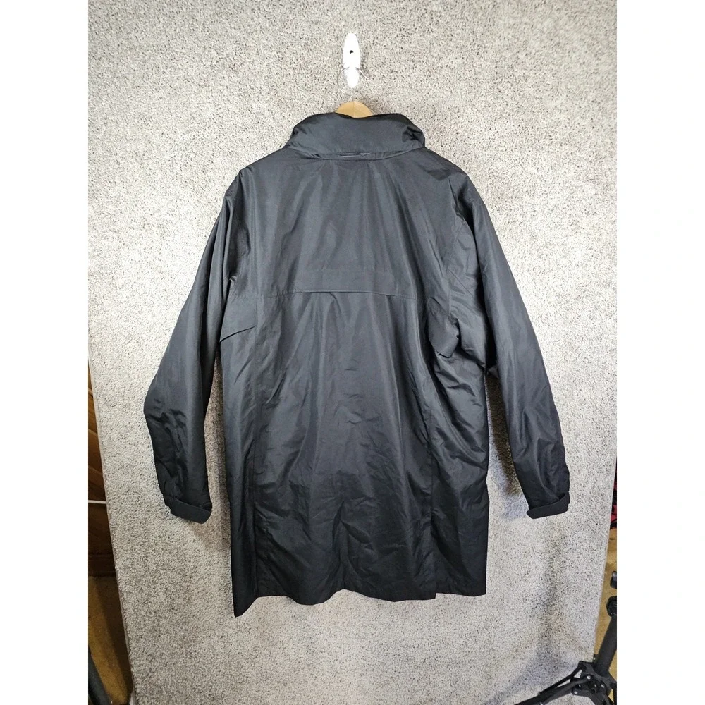Eddie Bauer‎ Jacket Mens Black Insulated Weatheredge Mens XL Zip Removable Liner